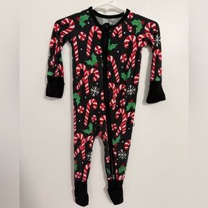 Little Sleepies Merry Mints Christmas Zippy